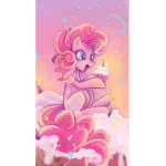 Pinky pie cupcakes