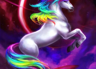 Rainbow meeting area! :P