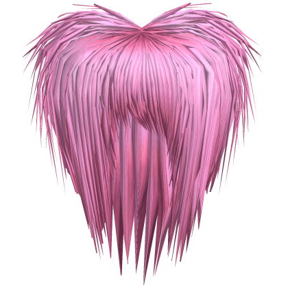 teased pretty pink scene razor cut hair Roblox item