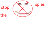 Stopping the I spy alberto club. Protect flamingo