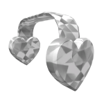 Platinum Heartphones