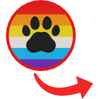 Furry Red Circle