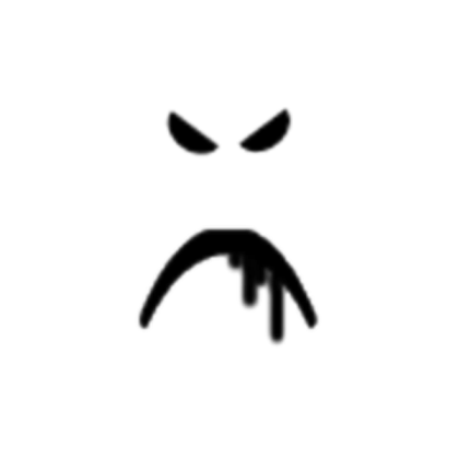 An Very Evviilll Face (Free) Roblox decal