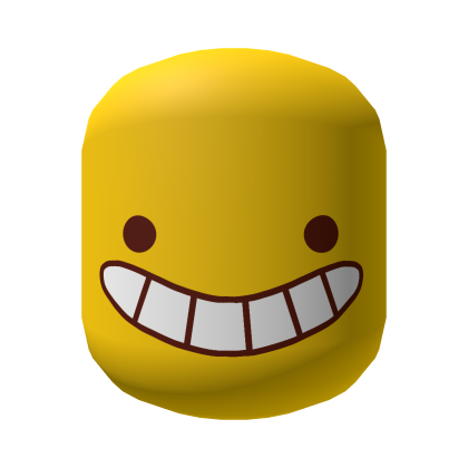 Big Smiling Grin Silly Noob Face Roblox item