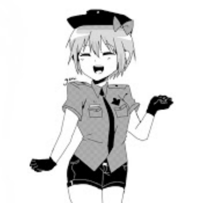 Police Sayori Roblox decal