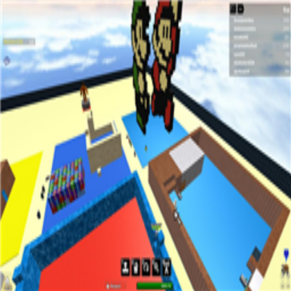 Pixel Mario & Luigi Roblox decal