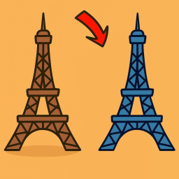 Find The Difference Paris 🔍