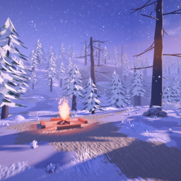Stylized Frigid Woodlands icon