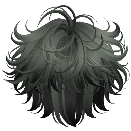Wispy Spikey Boy Swirls Snow Leopard