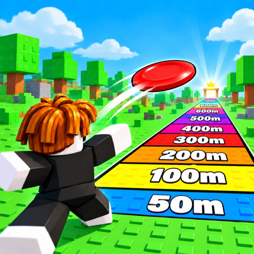 Throw A Frisbee Roblox game