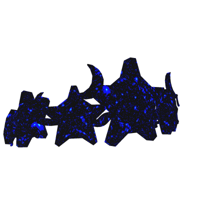 Blue Lunar Void Star Crown