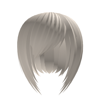 short bob w/ side bangs in rose blonde  Roblox item