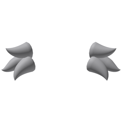 Roblox Item Light Grey Cheek Tufts