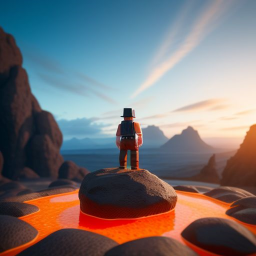 Lava Planet Obby
