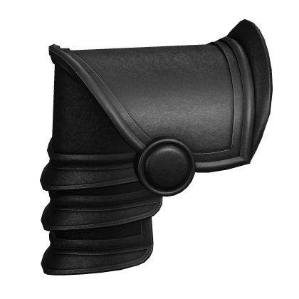 Black Dr Doom Pauldron - Right