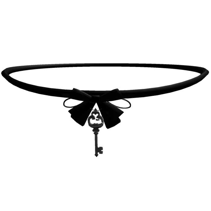 1.0 ♡ ribbon key necklace