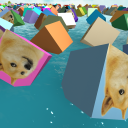 FIGHT ON FLOATING DOGES WHILE IT RAINS TACOS!!!!!! icon