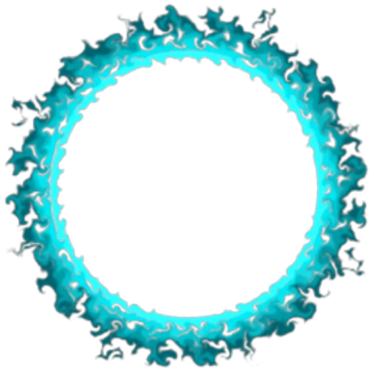 Cyan Ring Of Fire