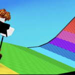 Obby but you are on a scooter