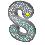 Year of the Snake 2025 Silver Brooch