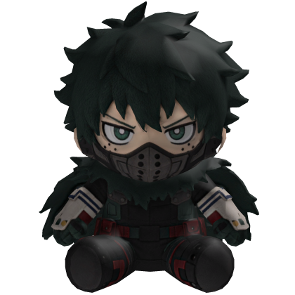 Pelúcia Izuku Midoriya Deku Dark de My Hero Roblox item