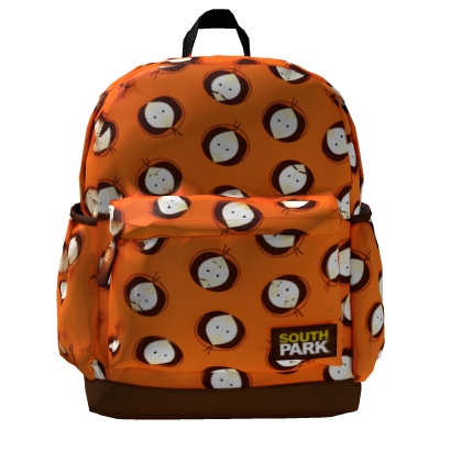 Kenny Orange Polka Dot Backpack Roblox item