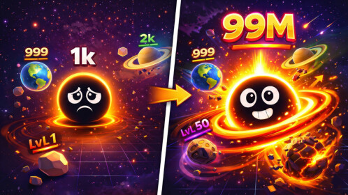 [2X EVENT!] Blackhole Simulator 🌀 [EAT PLANETS!]