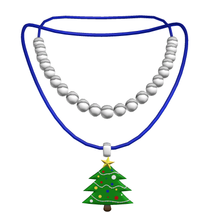 blue christmas tree pendant 3.0