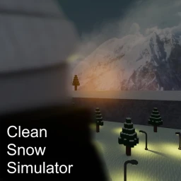Clean Snow Simulator icon