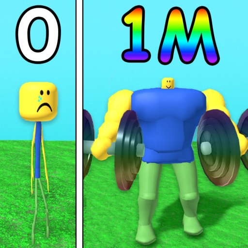 Every Click +1 Strength 💪 official Roblox game thumbnail