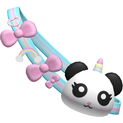 cute kawaii pandicorn rainbow tweencore bag