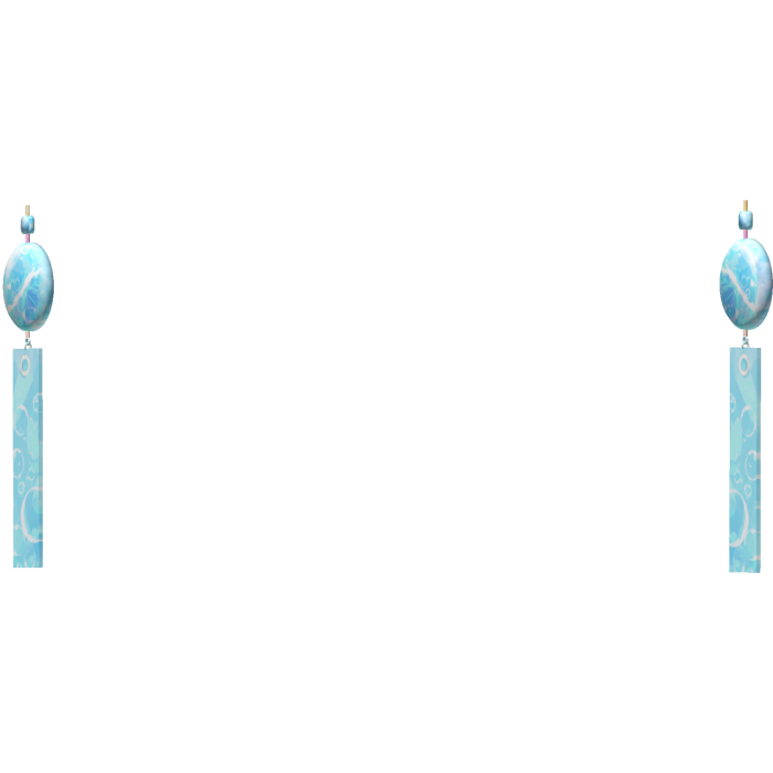 Crystal Blue Earrings