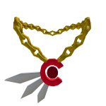 Golden Red Valkyrie Fragment Chain