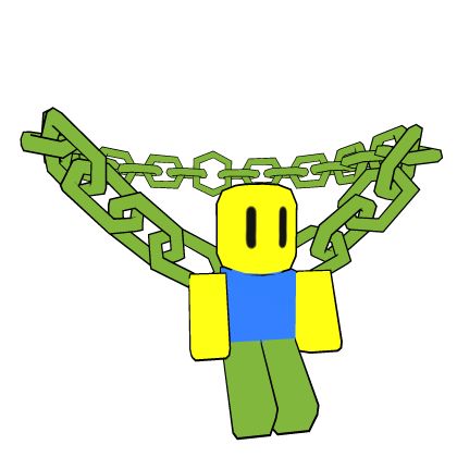 Green Noob Chain Roblox item