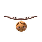 Cute cookie necklace (classic)