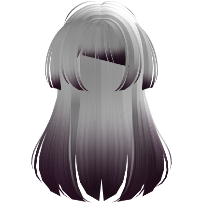 White purple Long Doll Hair with Mini Pigtails