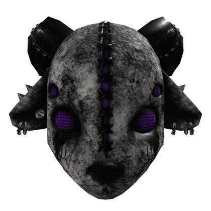 Lost Alien Lamb Gothic Halloween Mask (Purple)