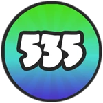 You have reached stage 535!