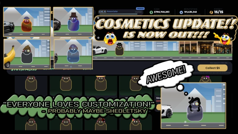 CHARACTER CUSTOMIZATION!