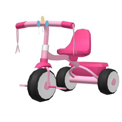 . ‿ ♡ cute pinkie pie pony bike ⊹ . ୨୧ Roblox item