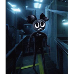 Cartoon mouse fan group