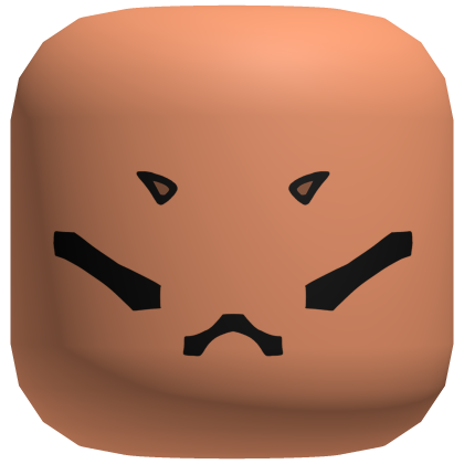 Cartoon Cute Shy Face Roblox item