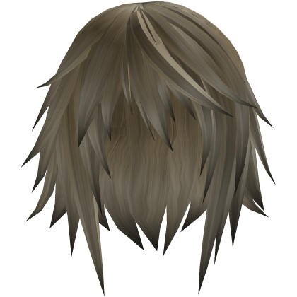 short straight emo hair (ash blonde)