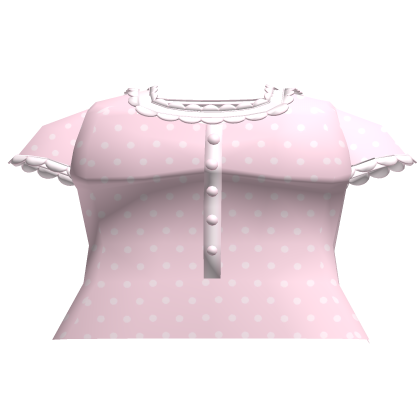 ♡ cute button up shirt in pink thumbnail