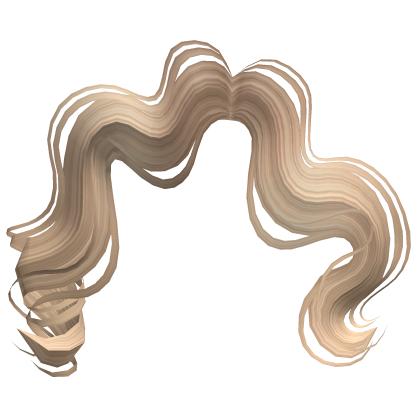 Finger Wave Curl Bangs in Blonde Roblox item