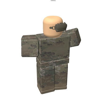 🎁 US Army Soldier Military Uniform Outfit Pack 