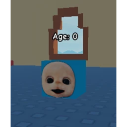 raise a cyan teletubby icon