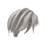 Snowy White Hair