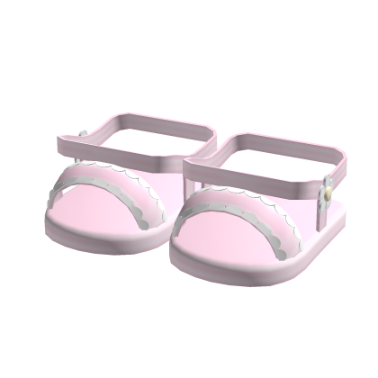 ♪ 〜 Baby Pink Kawaii Baby Summer Sandles thumbnail