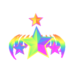 Rainbow Brite Crown